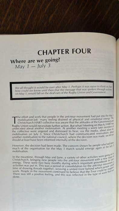 1981 The Tour That Split a Nation - 2 Publication Pack, details below