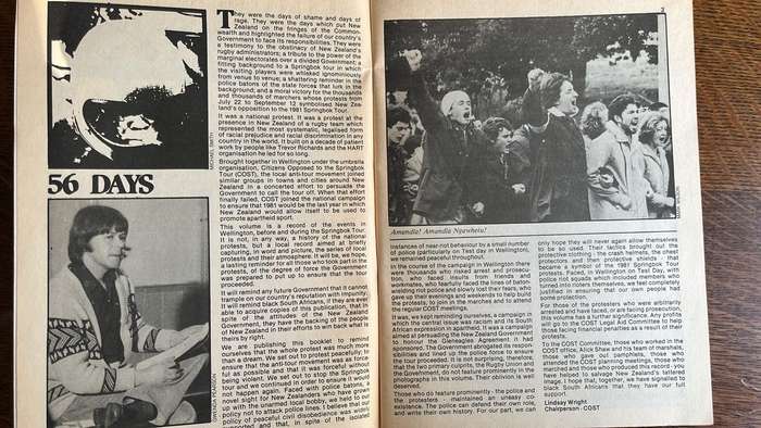 1981 The Tour That Split a Nation - 2 Publication Pack, details below