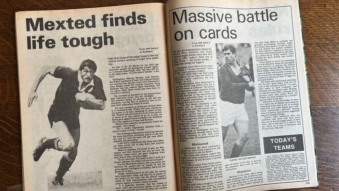 1981 Springboks in New Zealand, details below