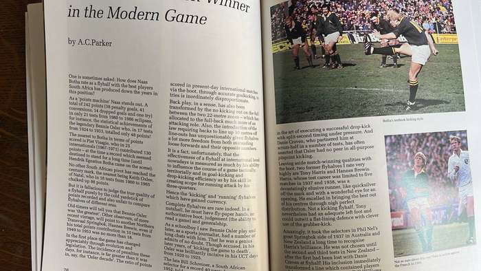 Naas Botha Rugby's Golden Boy - South African Sporting Greats, details below