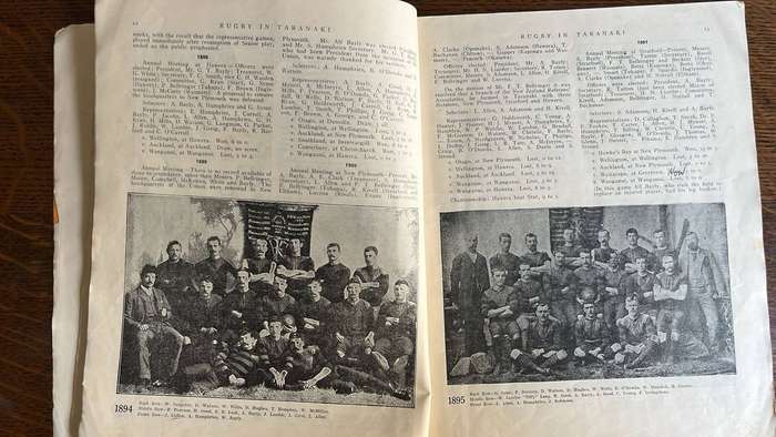 A Scarce Item - 1885-1935, 50 Years Rugby in Taranaki, details below