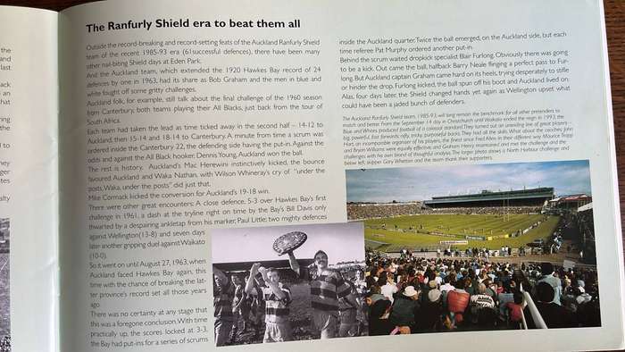 Eden Park Stadium - The Inside Story, details below