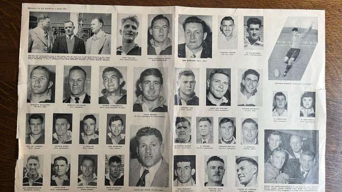 1956 Springbok Tour to Australasia Trials Pack, details below