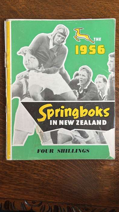 1956 Springboks in New Zealand, details below