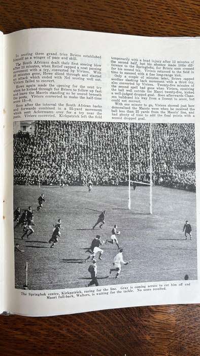 1956 Springboks in New Zealand, details below