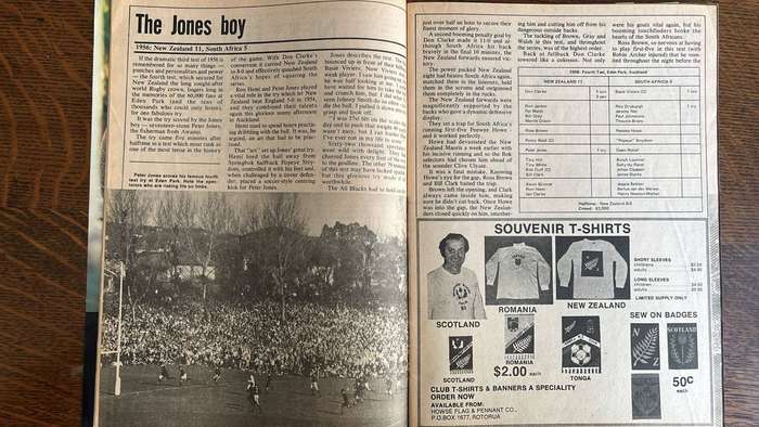 Great Test Victories - All Blacks 1946 - 1975, details below