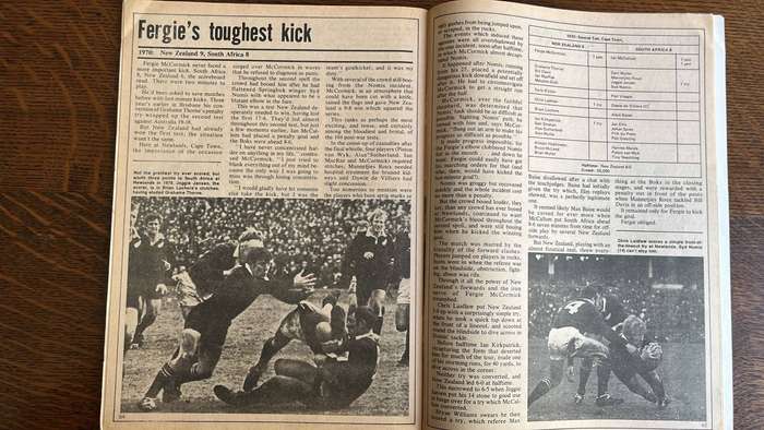 Great Test Victories - All Blacks 1946 - 1975, details below