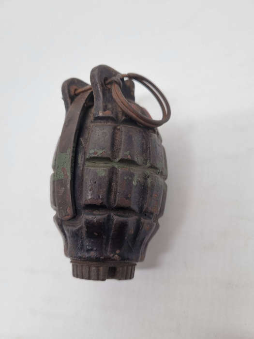 ### 1918 WW1 No 36 Mills Pineapple Inert Hand Grenade ###