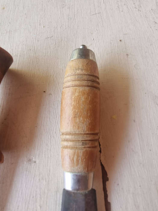 ### 3 x knives 2 of African origin 1 from Sweden with Sheaths ###