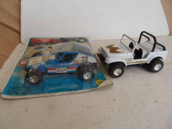 COLLECTION OF DIECAST CARS, 4 WITH PACKAGING-ONE BID FOR ALL   [M11]