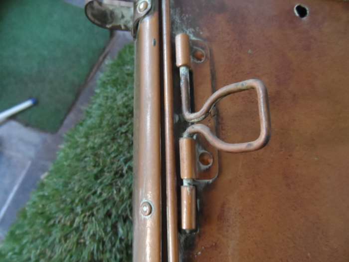 VINTAGE SHIPS COPPER LANTERN.