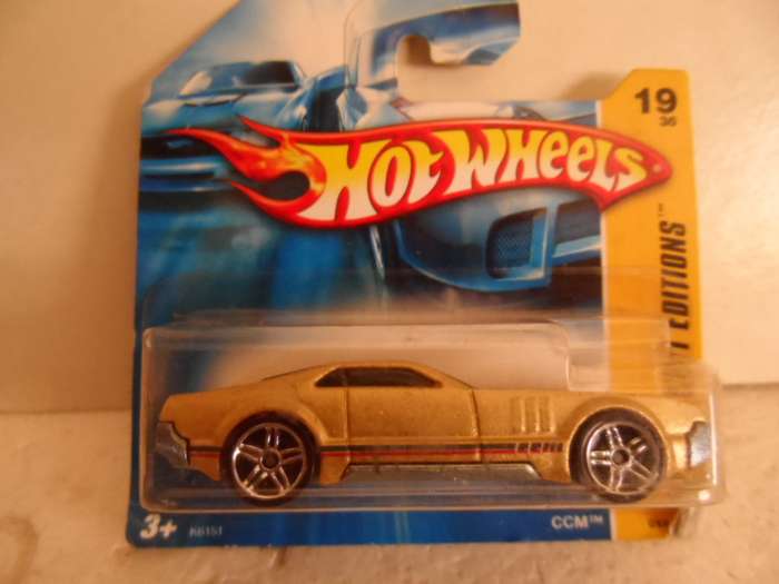 Hot Wheels 2007 NEW MODELS CCM Country Club Muscle #19 Gold -sealed short card- [m52]