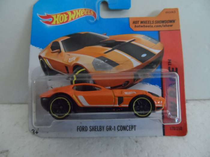 hot wheels ford shelby gr-1 concept- sealed short card-[m49]