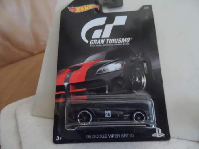 Hot Wheels '05 Dodge Viper SRT10 5/8 - 2016 Gran Turismo-SEALED LONG CARD-[M56]