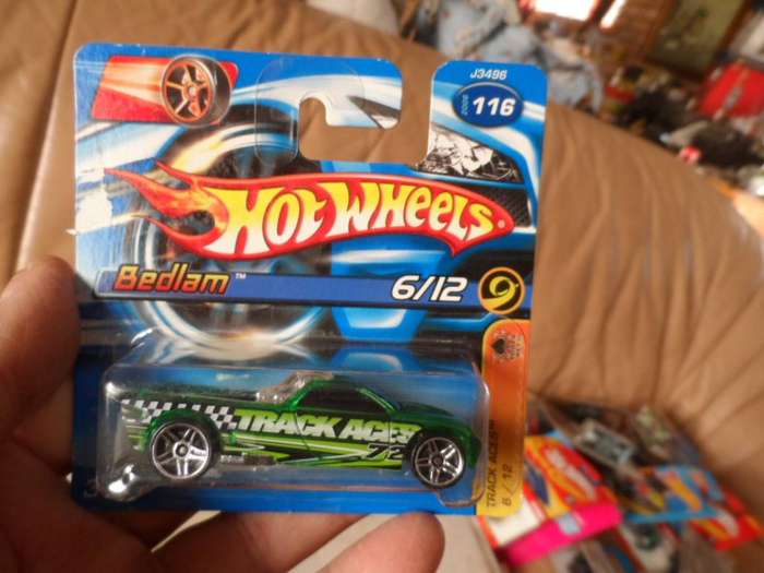 hot wheels BEDLAN TRACK ACES 6/12-SEALED SHORT CARD [M50]