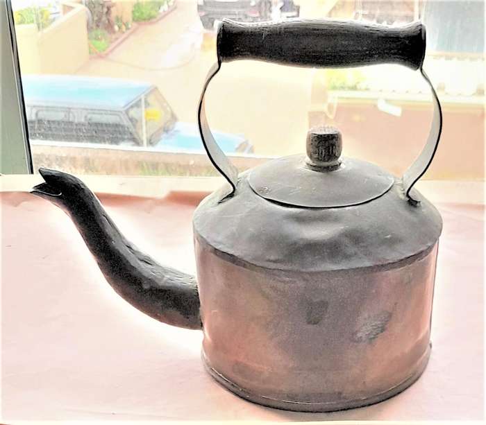 Vintage Copper Kettle  -As per pictures