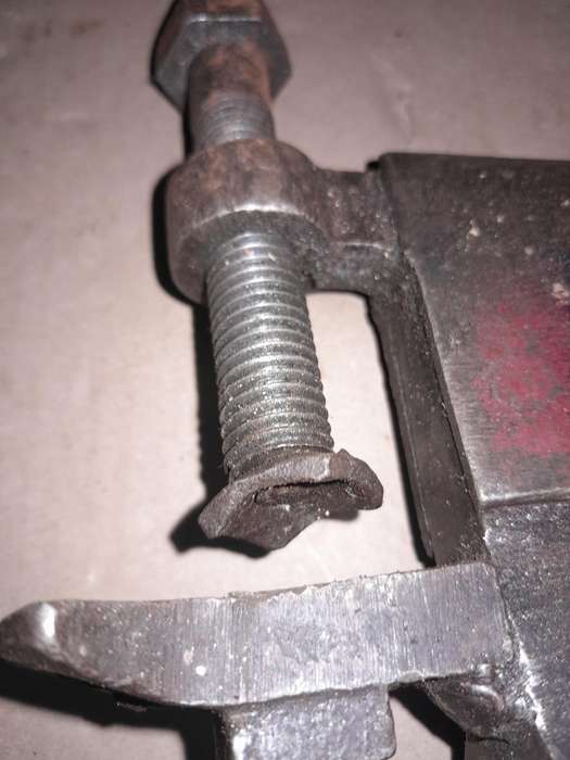 Vintage Blacksmiths Bench Clamp Vice - as per pictures