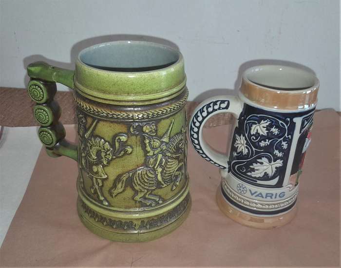 2 Tankards - Gerz Germany & Bayazzo Italy