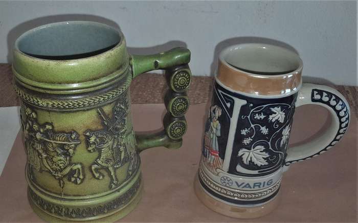 2 Tankards - Gerz Germany & Bayazzo Italy