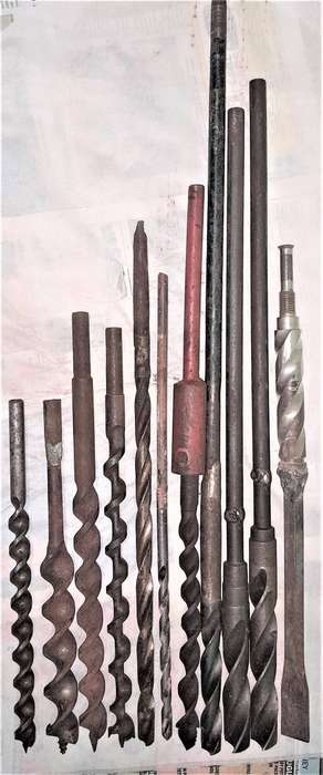 10 Drill Bits- Some have been extended -as per pictures