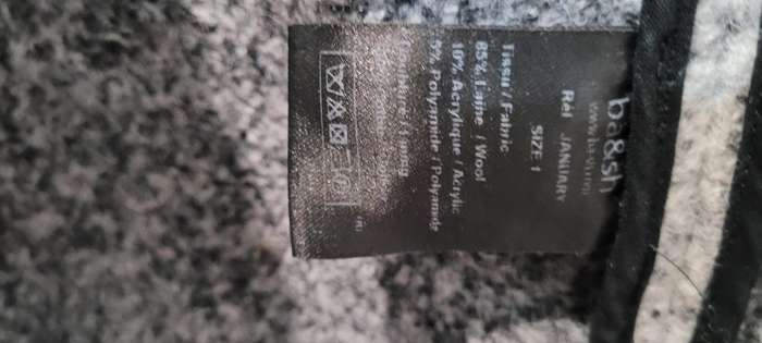 Grey wool coat