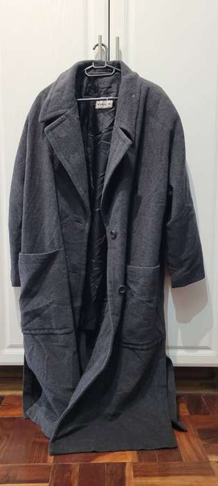 Grey long coat