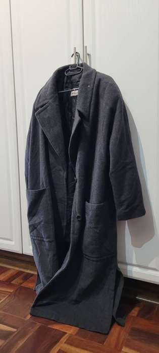 Grey long coat