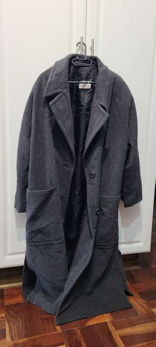 Grey long coat