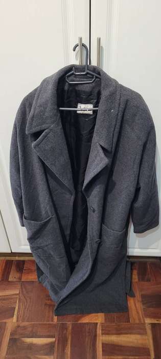 Grey long coat