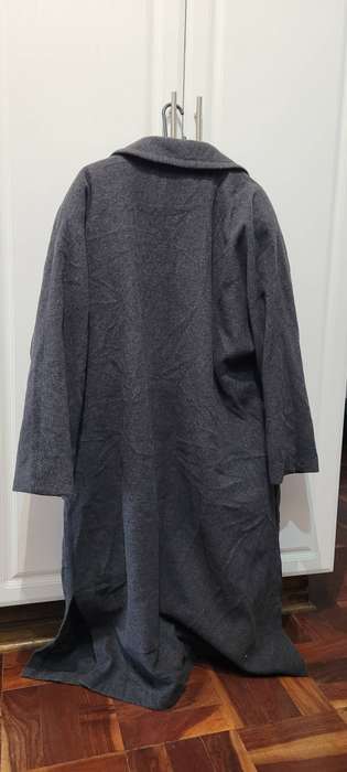 Grey long coat