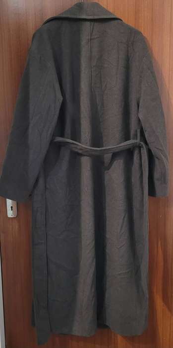 Monki long coat (brown/grey)