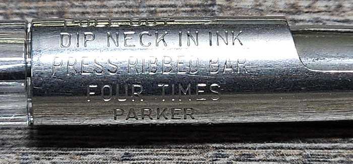 Boxed vintage Parker VP fountain pen, 14K gold nib