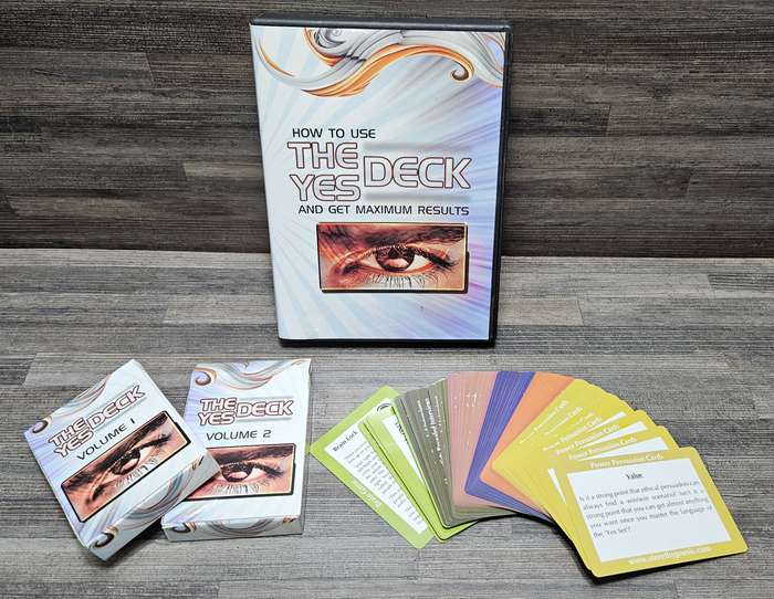 The Yes Deck self improvement CDs & cards set