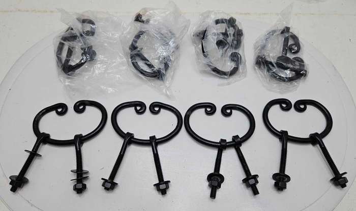 8X Metal Furniture handles