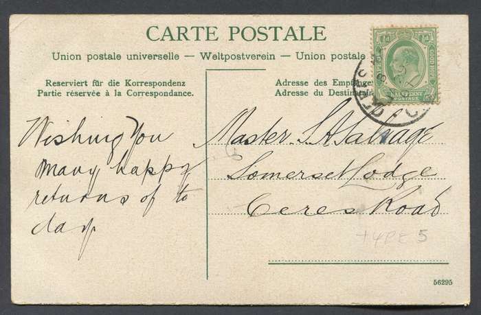 Cape of Good Hope - Post Card