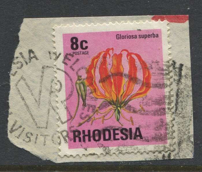 Rhodesia - Used On Piece