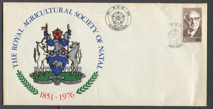 RSA - 7 Commemorative Covers Showing  Stamp Cancel Over 2 Covers To Completely Missing