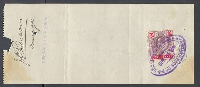 Cape of Good Hope - Revenue Document