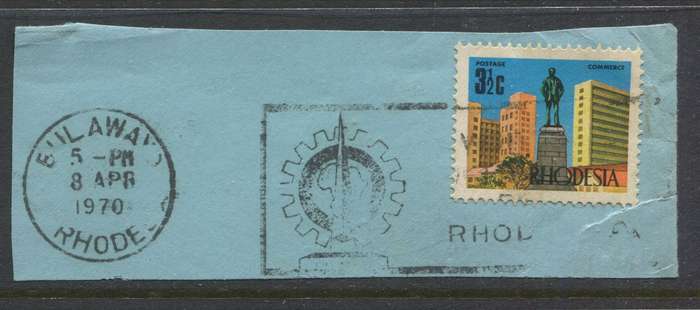 Rhodesia - Used On Piece