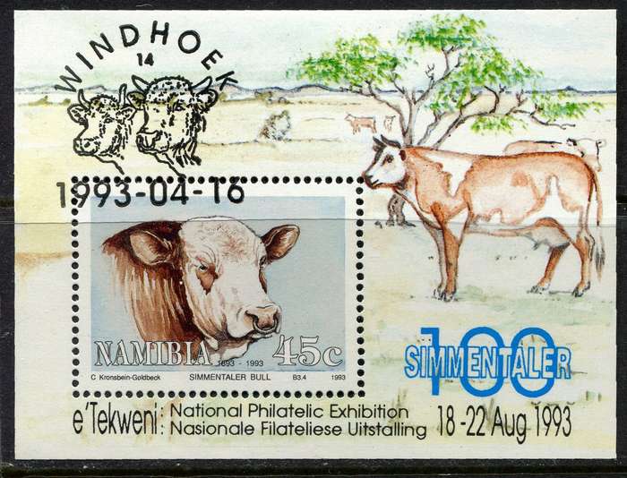 Namibia - Miniature Sheet - 1993 - Used(CTO)