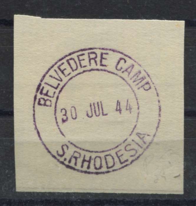 Southern Rhodesia - Cancel on Piece