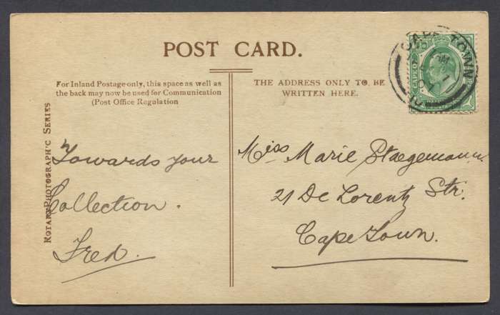 Cape of Good Hope - Post Card