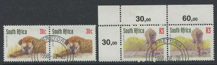 RSA - 2 Pairs - 1998 - Used(CTO)