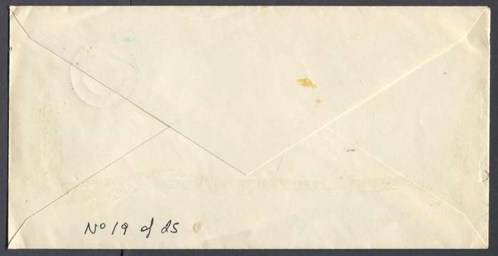 RSA - Signed Cover No. 19 of 25