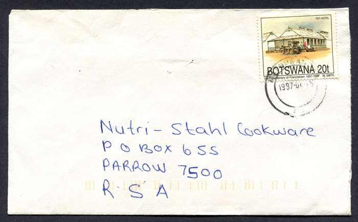 Botswana - Small Size Cover