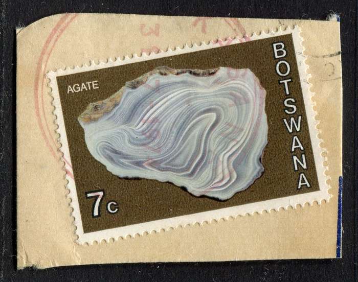 Botswana - Used On Piece