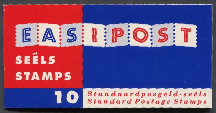 RSA - Rhino Booklet Flap Blank  and No Date on Pane - MNH