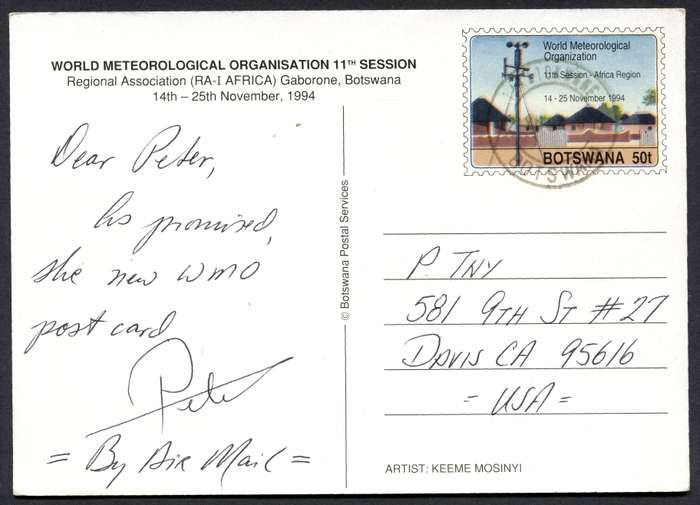 Botswana - Post Card