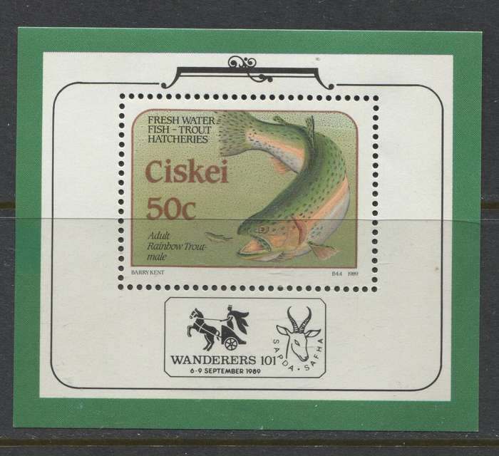 Ciskei - Miniature Sheet - 1989 - MNH