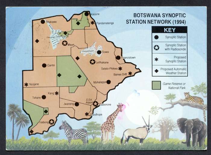 Botswana - Post Card